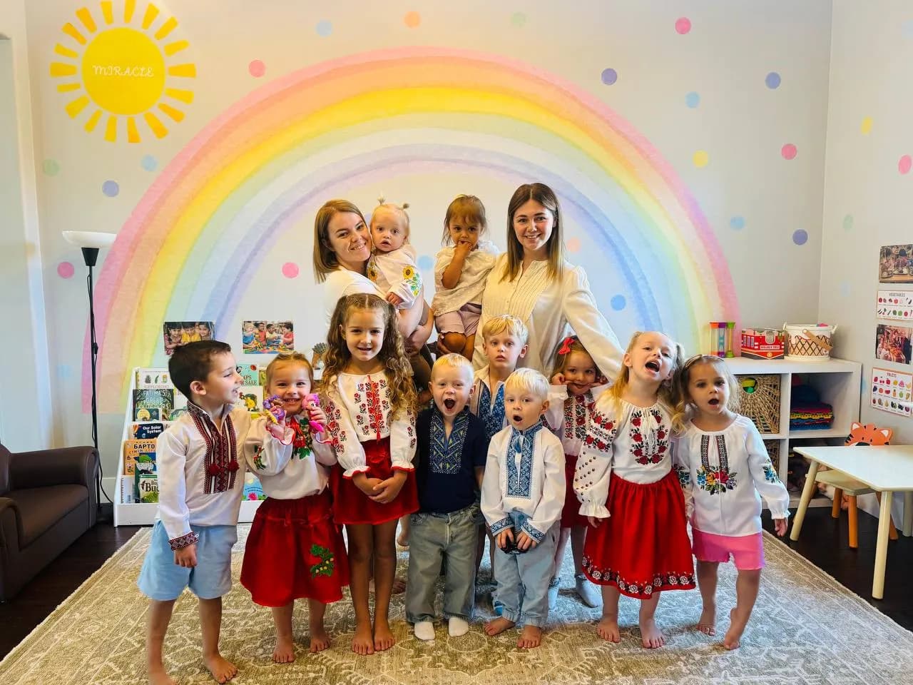 Українська душа в серці Сакраменто: як у дошкільних освітніх просторах святкували День вишиванки 🇺🇦