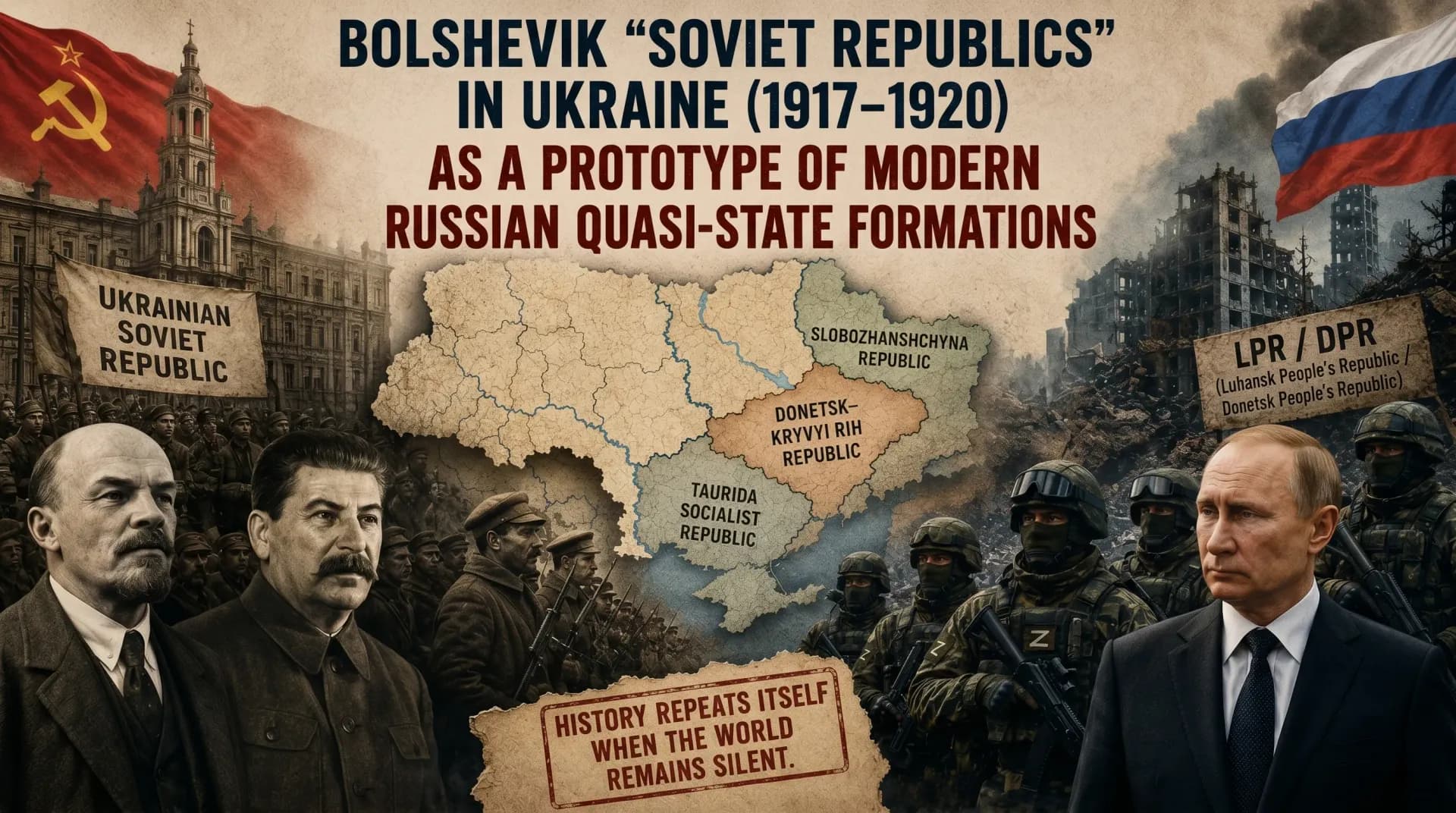 Bolshevik "Soviet Republics" in Ukraine 1917–1920 as a Prototype of Modern Russian Quasi-Entities