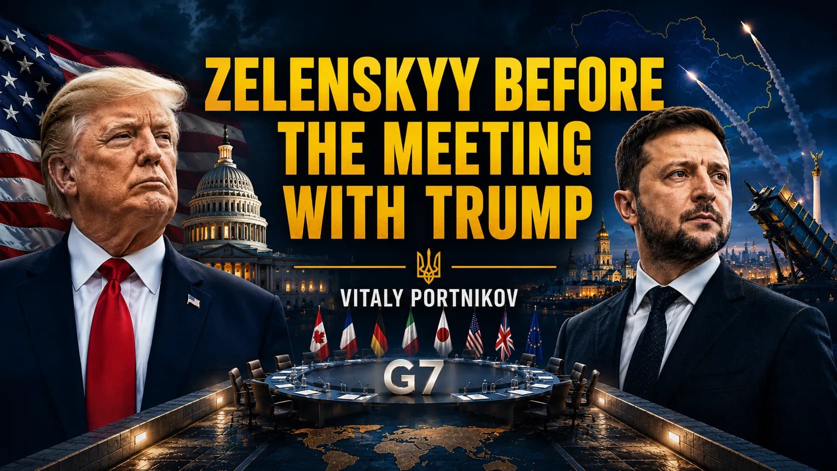 Zelenskyy before meeting with Trump