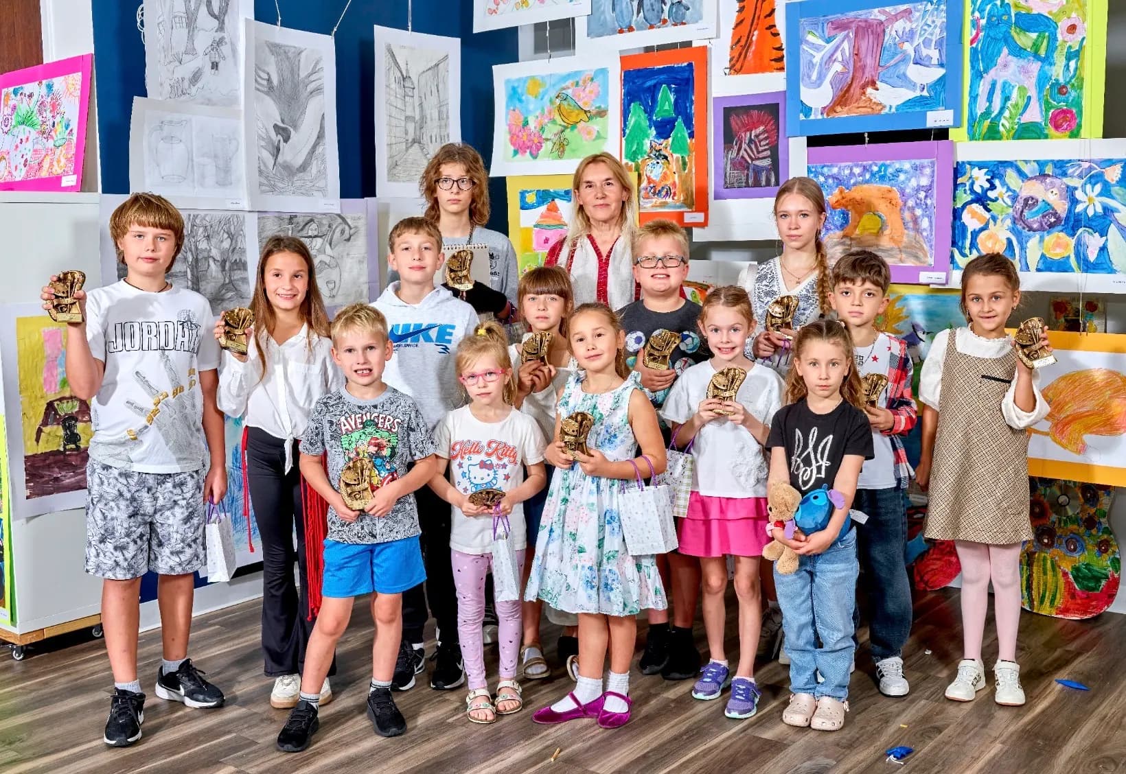 ART School of Olga Verbitska: 10 Years of Children Painting the World and Love