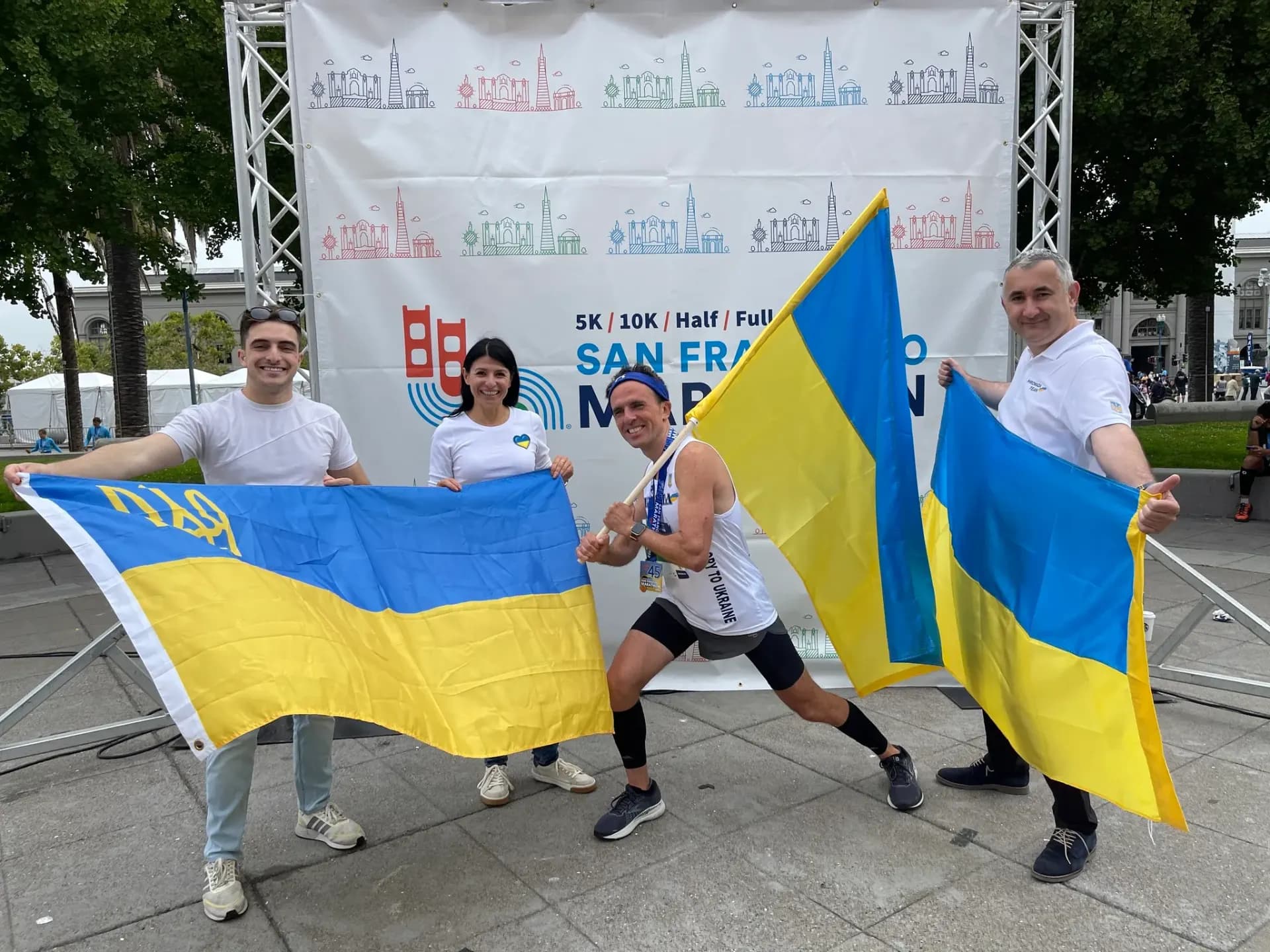 ЗАБІГ АНДРІЯ ФІЛЯ У SAN FRANCISCO FULL MARATHON НА КОРИСТЬ УКРАЇНИ