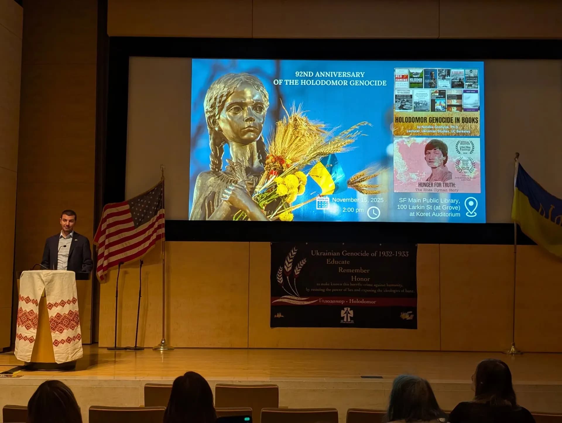 Holodomor through the eyes of a Berkeley professor and a Canadian Jewish woman