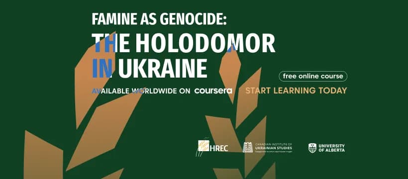 University of Alberta launches free global online course on the Holodomor ahead of Genocide Remembrance Month