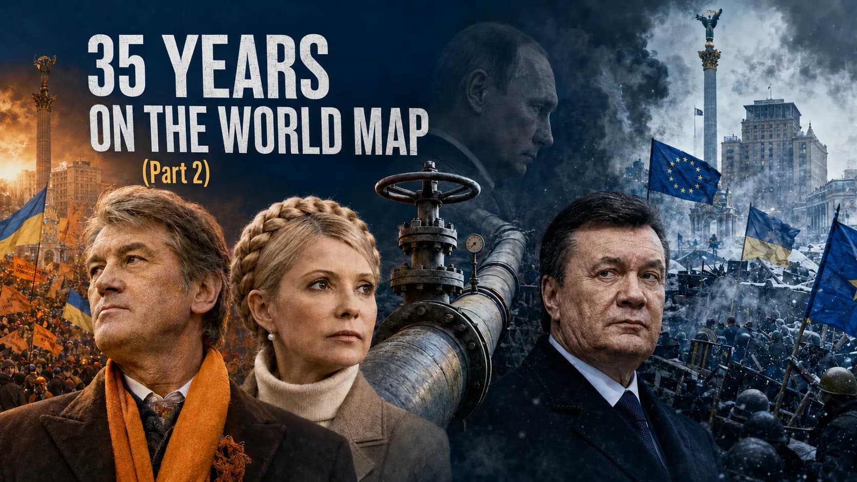 35 years on the world map. The beginning of national-democratic transformations in Ukraine and the gas wars