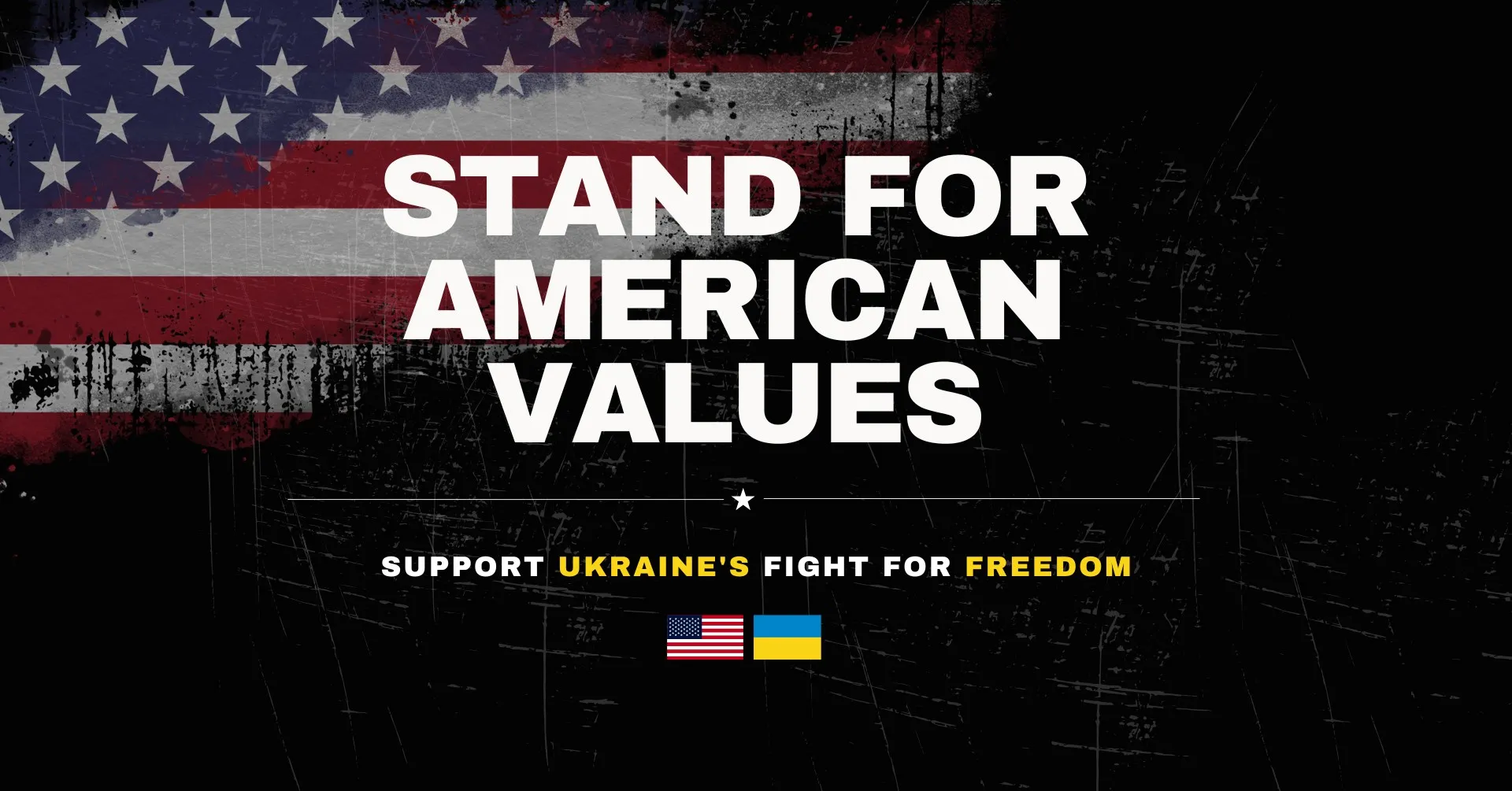 SF RALLY - ВИСТУПАЙТЕ ЗА АМЕРИКАНСЬКІ ЦІННОСТІ | ПІДТРИМАЙТЕ БОРОТЬБУ УКРАЇНИ ЗА СВОБОДУ