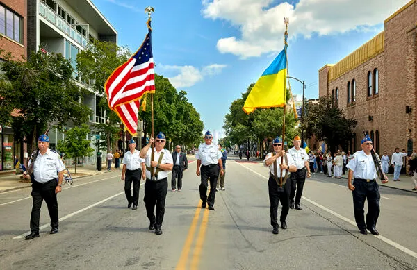 "Unity March" in Chicago: Here Hearts Beat in Unison with Ukraine