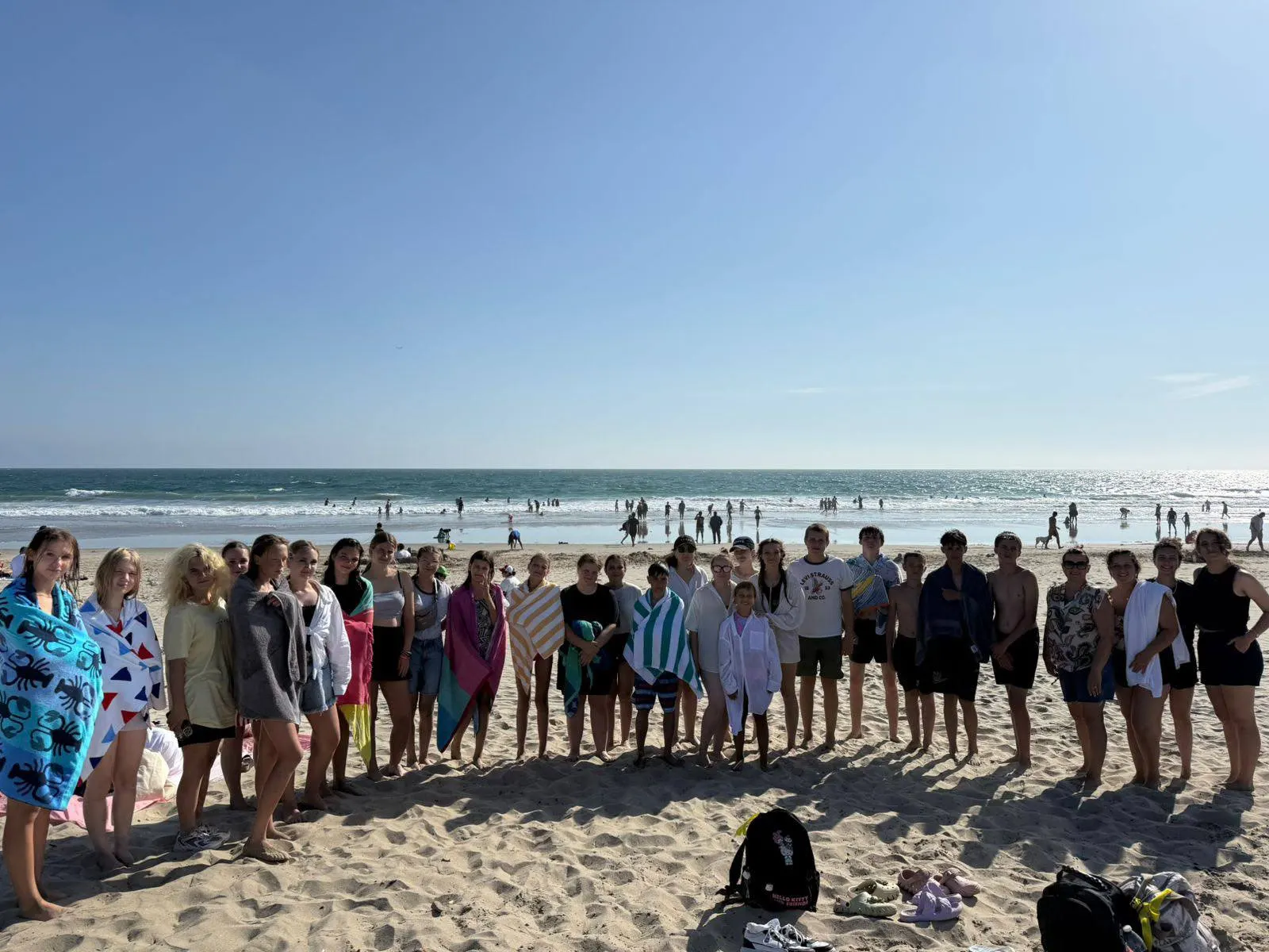 Children of Ukrainian Heroes under the Peaceful Sky of California