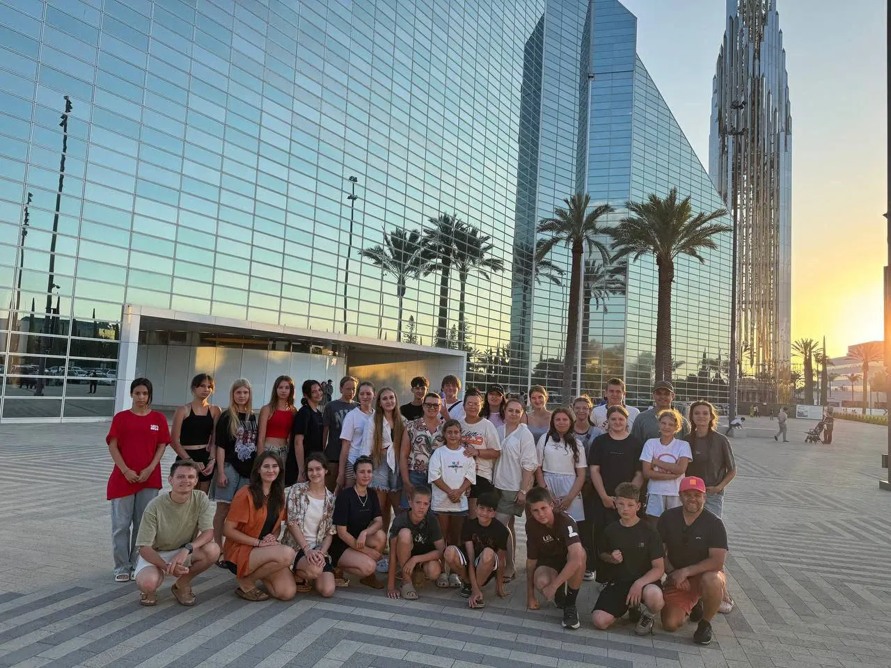 Children of Ukrainian Heroes under the Peaceful Sky of California
