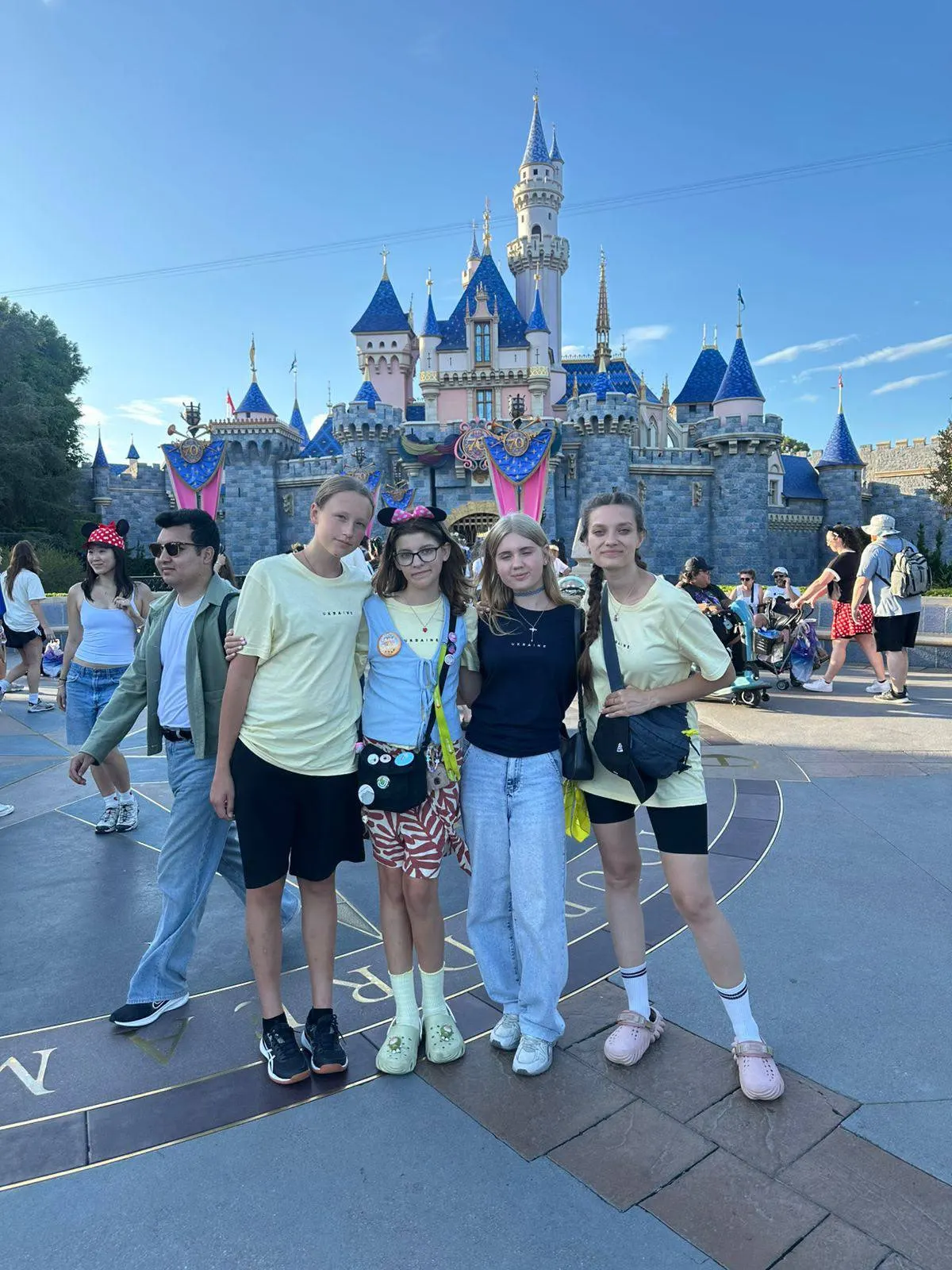 Children of Ukrainian Heroes under the Peaceful Sky of California