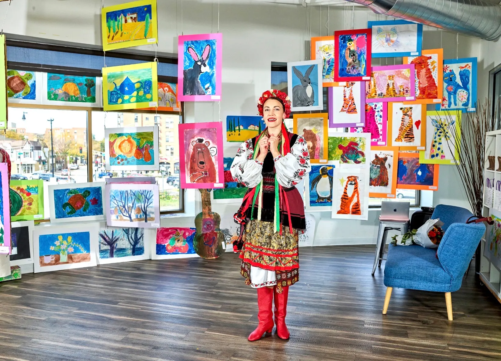 ART-школа Ольги Вербіцької: 10 років діти малюють світ і любов