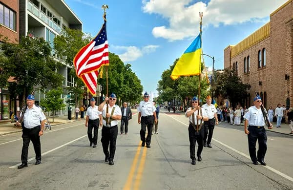 "Unity March" in Chicago: Here Hearts Beat in Unison with Ukraine