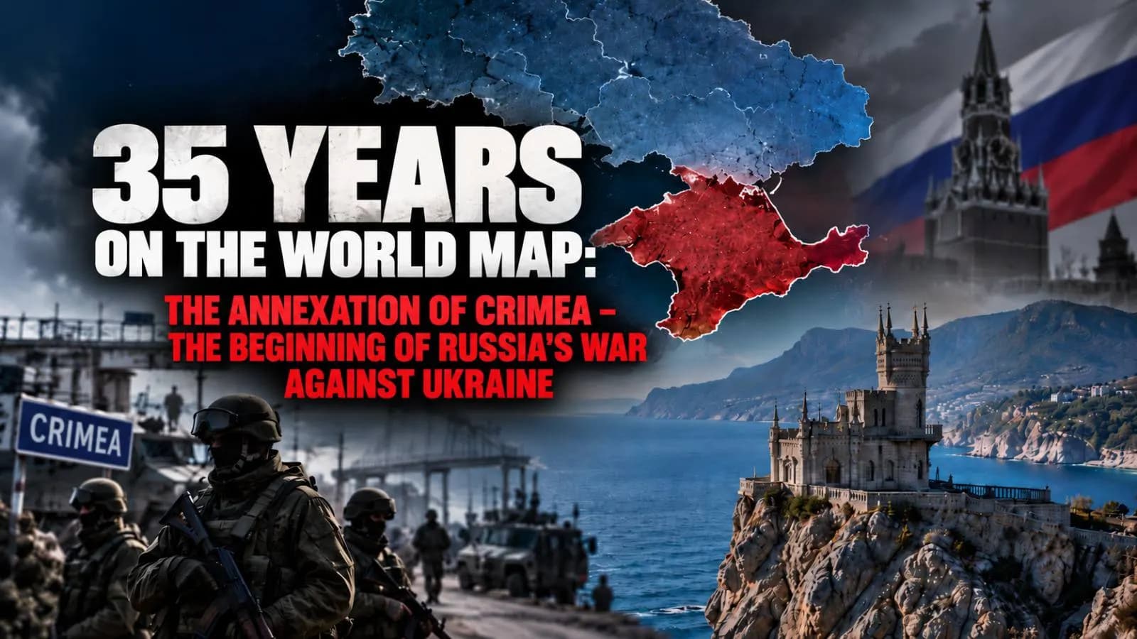 35 Years on the World Map: The Annexation of Crimea — The Beginning of Russia's War Against Ukraine